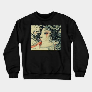 Lamia Japanese Mythology Mythos Crewneck Sweatshirt